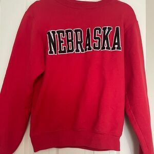 Vintage Red Nebraska Sweatshirt